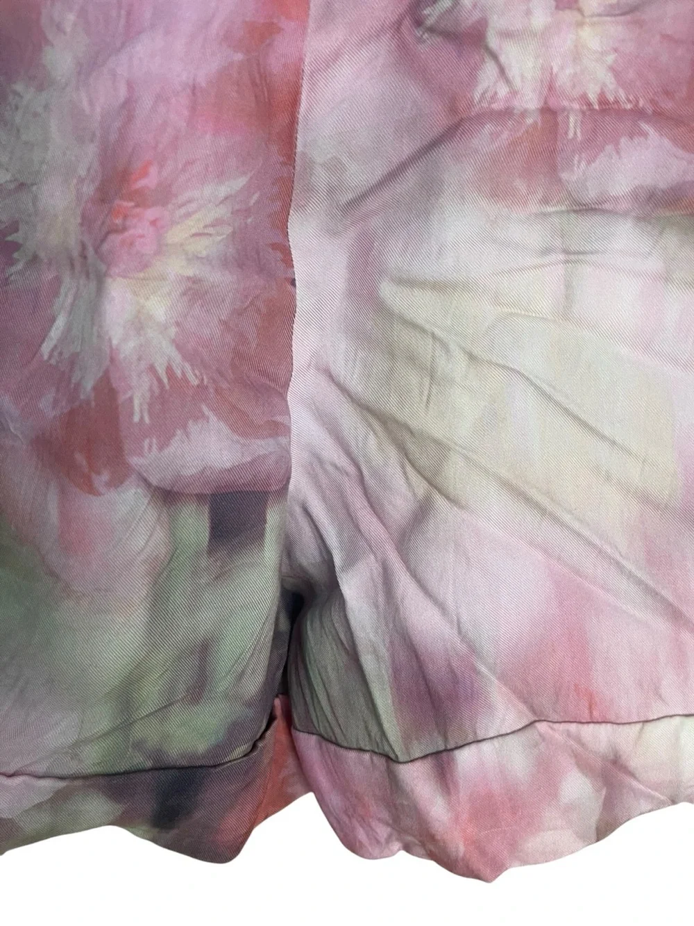 Ted Baker Ayaaz Floral Printed Tailored Shorts Pink Coral